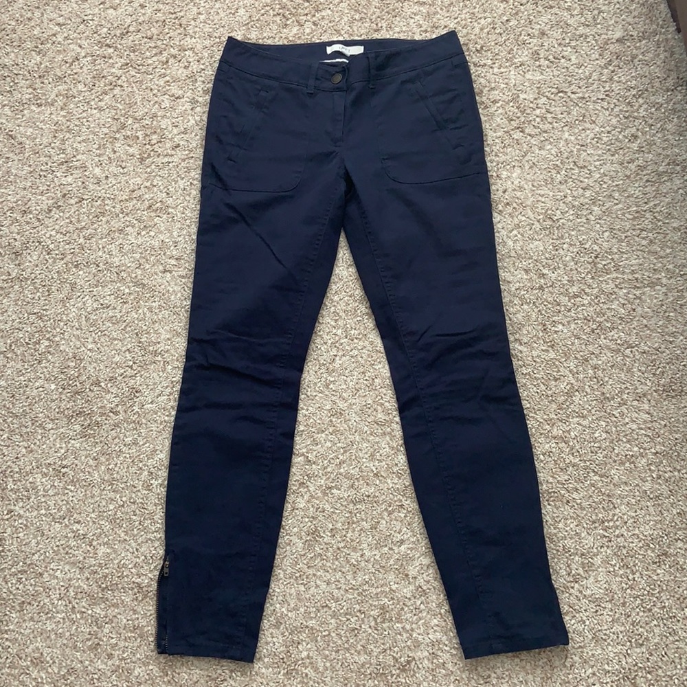 Loft navy blue long pants
